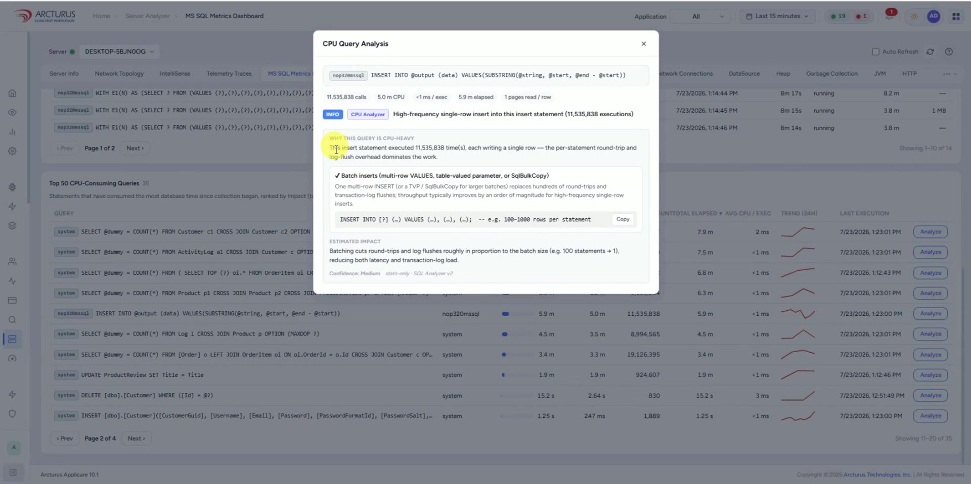 MS SQL Metrics Dashboard — Applicare University lesson thumbnail